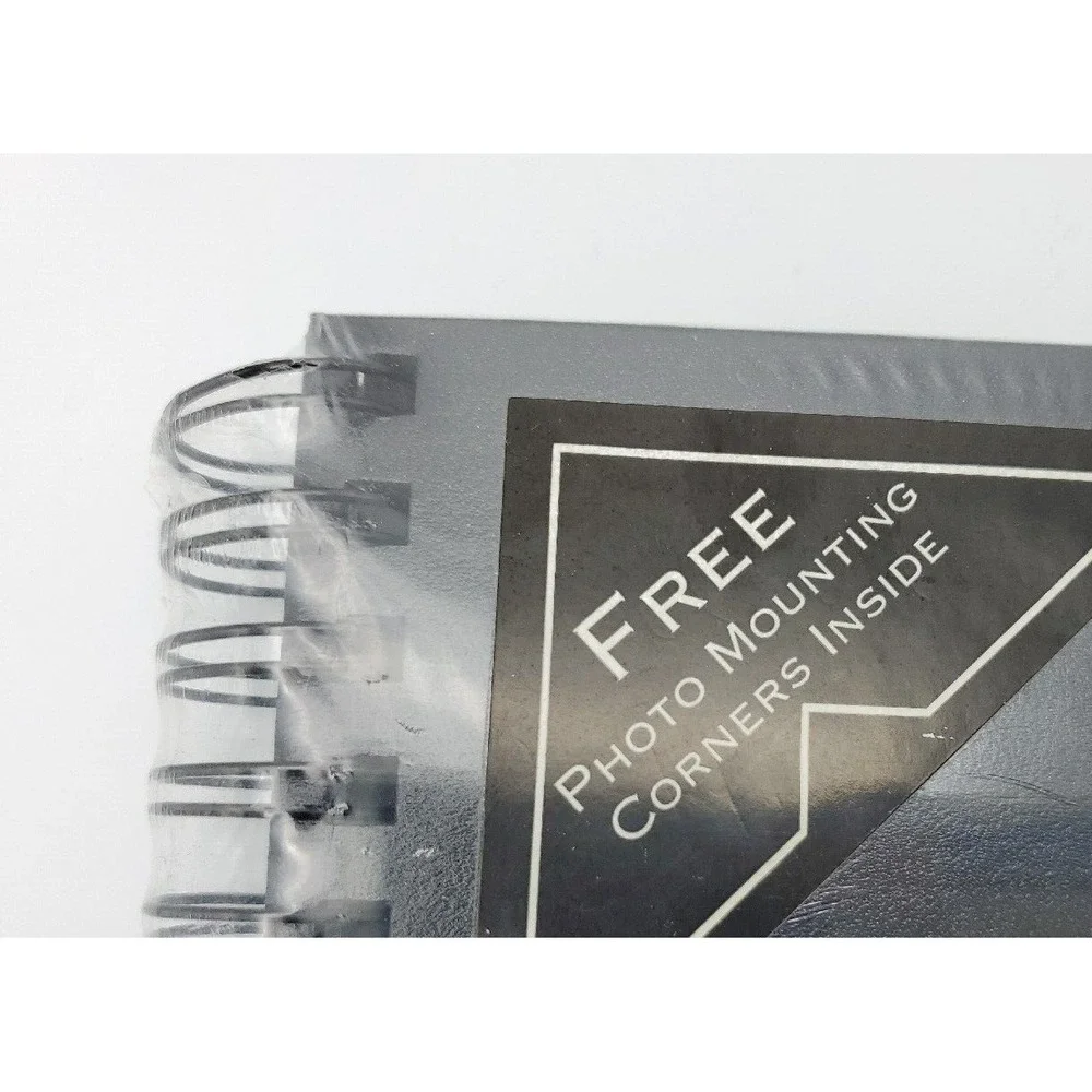 Acid Free‎ Photo Archival Album 40 Pgs Eiffel Tower 10x10in Corner Mounts Canson